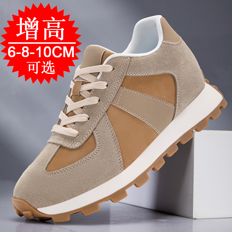 Men'S Shoes Increase Height - Men's Invisible Height-increasing Shoes 8cm Elevator