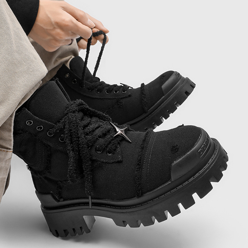 Men's High Top Platform Boots  - Men'S Shoes Hoka Sale recension och pris