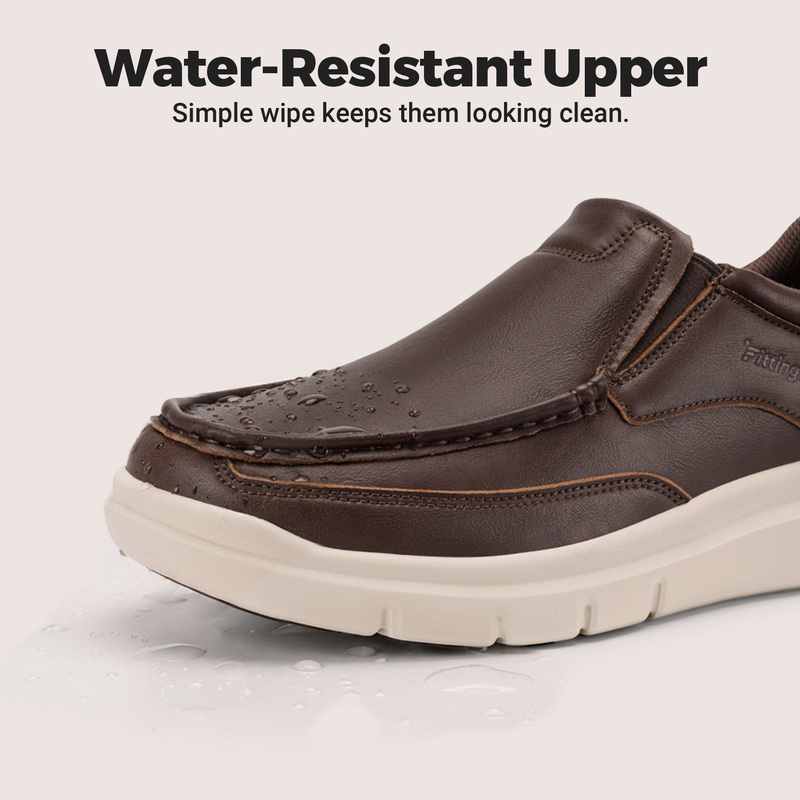 Fittington Men'S Slip‑On Dress - Men'S Shoes Water Resistant recension och pris