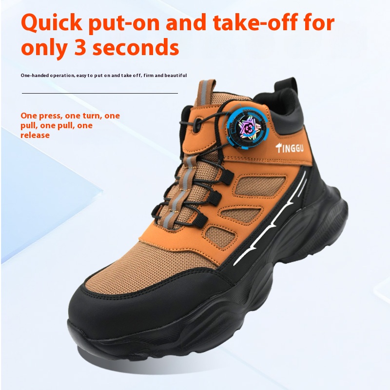 New Men's Lightweight Safety S - Men'S Shoes Water Resistant recension och pris