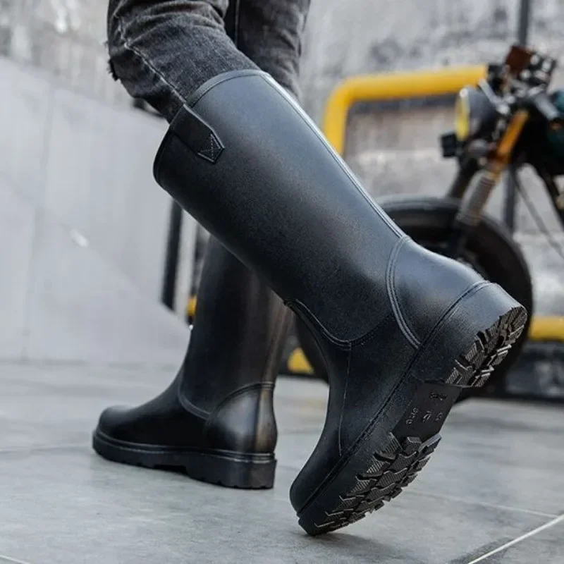 Rain Boots for Men Gum Fishing - Men'S Shoes Water Resistant recension och pris