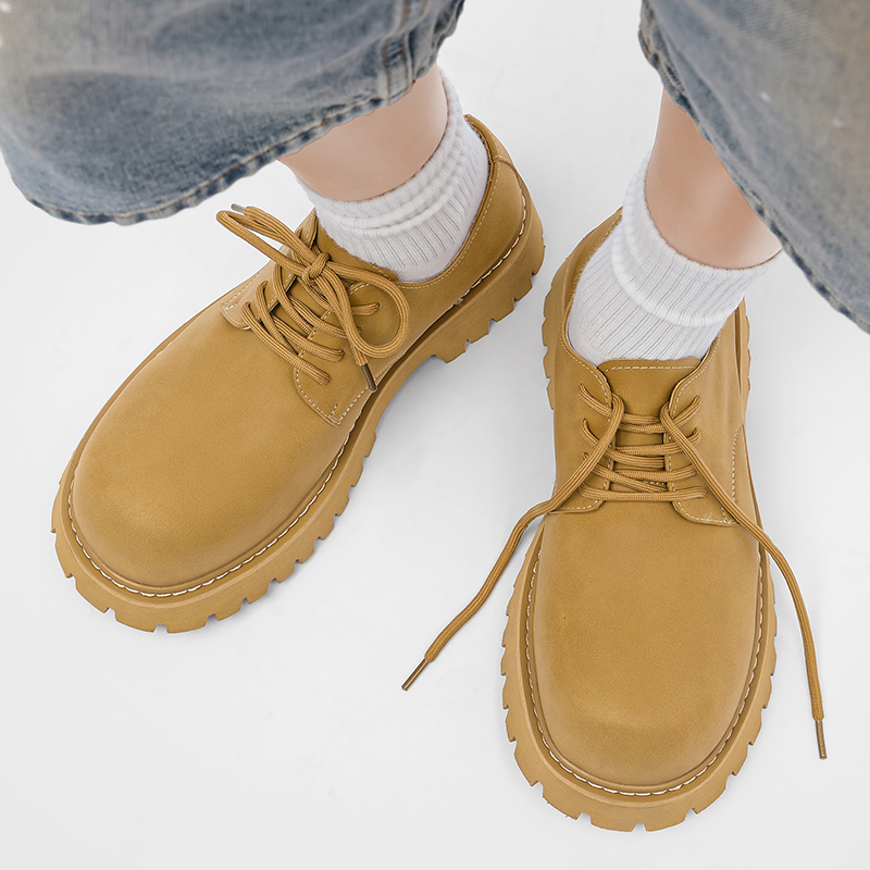 Men's Spring Autumn Thick Sole - Men'S Shoes Increase Height recension och pris