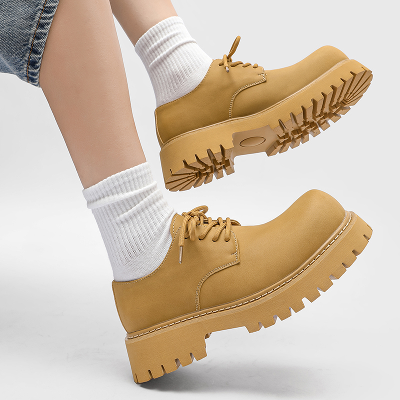 Men's Spring Autumn Thick Sole - Men'S Shoes Increase Height recension och pris